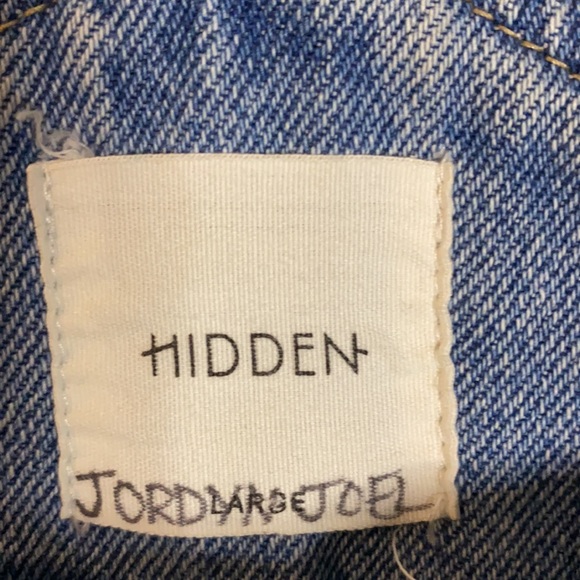 HIDDEN Denim Overall Skirt - Picture 7 of 15